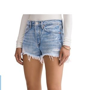 Agolde Parker Shorts in Swapmeet -26